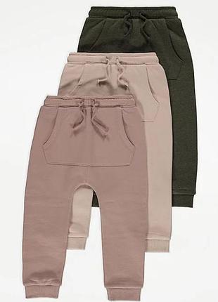 Джогеры спортивные штаны для мальчика на флисе от  george