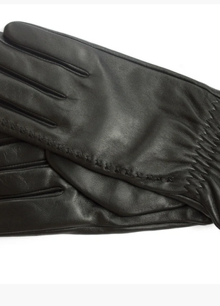 Перчатки .женские кожаные сенсорные перчатки  размер: 6,5.2 фото
