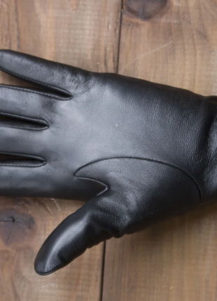 Перчатки .женские кожаные сенсорные перчатки  размер: 6,5.6 фото