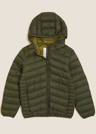 Влагоустойчивый материал  демисезонная куртка для мальчика от marks&spencer