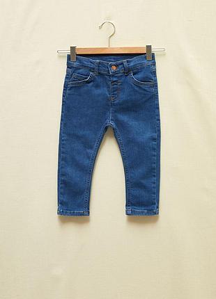9-12 місяців 74 - 80 см класні фірмові джинси стильні узкачи скіні lc waikiki вайкікі