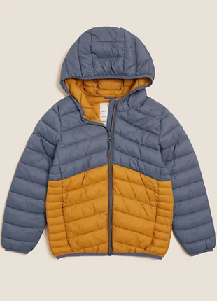 Тепла демісезонна куртка для хлопчика від marks&spencer