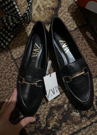 Новые лоферы zara