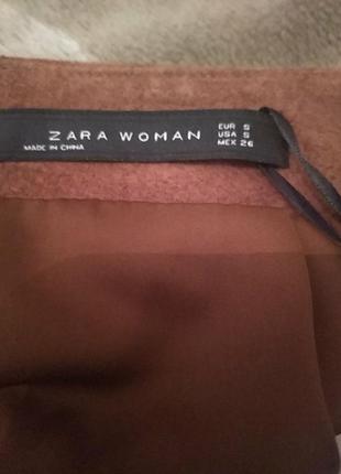 Винтаж,  замшевая юбочка  zara women, r-s7 фото