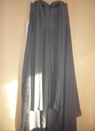 Шикарное длинное нарядное платье2 фото