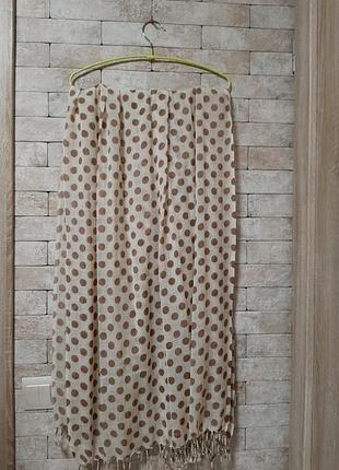 Шаль палантин  из шерсти