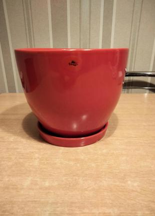 Горшок для цветов керамика польша