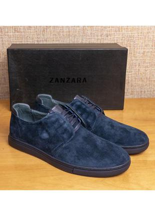 Оригинал! мужские замшевые туфли zanzara spero us10.5/29cм стелька от края до края