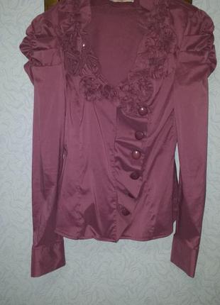 Ефектна блуза стрейч - котон туреччина