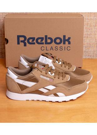 Оригинал! подростковые унисекс кроссовки reebok classic nylon eur35/23.5см по факту