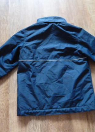 Куртка, ветровка, дождевик h&m на флисе на 4-5 лет6 фото