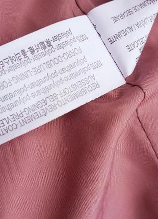 Косуха bershka куртка екошкіра пудрова рожева7 фото