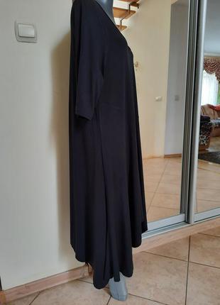 Стильное асимметричное платье 👗большого размера4 фото