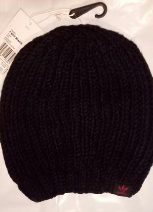 Нова жіноча шапка adidas originals f knit beanie b4 фото