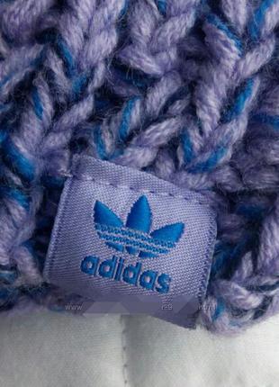 Нова тепла жіноча шапка adidas originals f knit beanie l5 фото