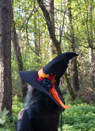 Шляпа ведьмы на хеллоуин, фотосессию1 фото