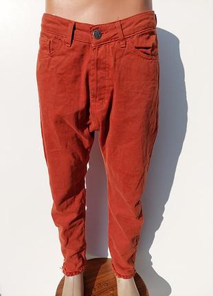 Due punto zero italy завужені джинси бойфренди з тороками