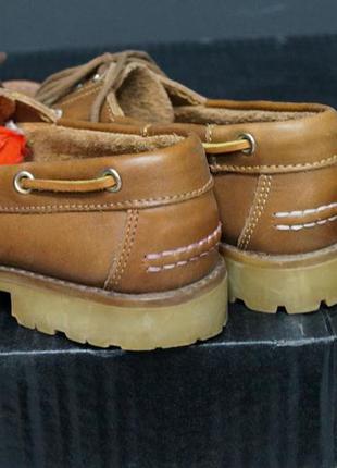 Шкіряні топсайдеры4 фото