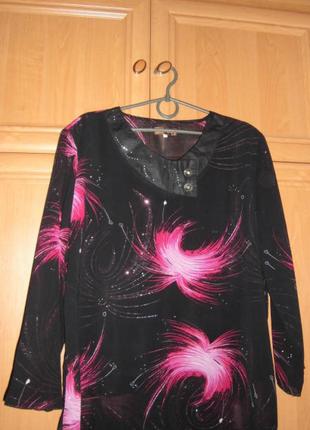 Блуза напівпрозора 60 р укр
