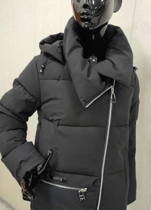Новая коллекция зима clasna, зимняя модная куртка пальто пуховик clasna s, m, l, xl6 фото