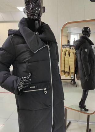 Новая коллекция зима clasna, зимняя модная куртка пальто пуховик clasna s, m, l, xl3 фото