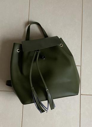 Рюкзак кожаный италия2 фото