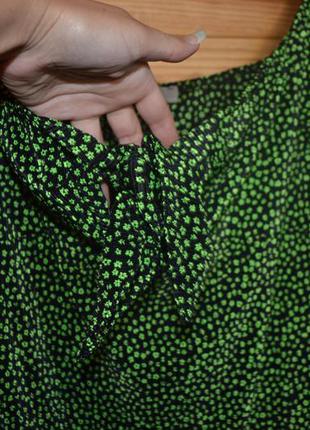 Шикарное изумрудное платье плиссе asos design! плиссированное!8 фото