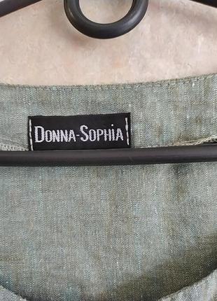 Льняний жакетик donna sophia німеччина3 фото