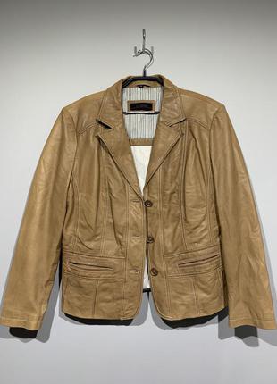 Кожаная куртка cabrini размер xl/xxl3 фото