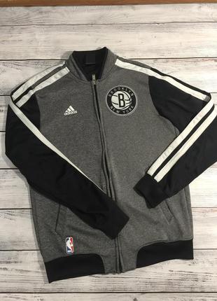 Олимпийка adidas nba brooklyn nets