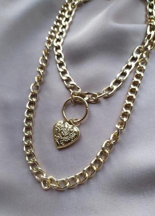 Цепочка с сердечком