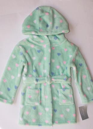 Халат теплый пушистый флис для девочки  early days primark