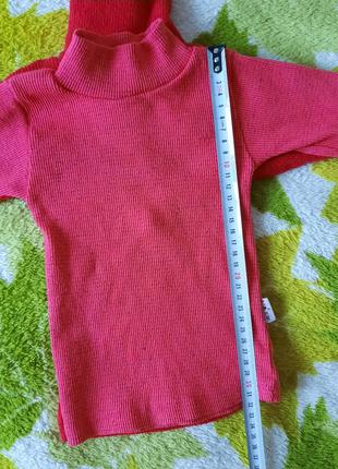 Гольфики на девочку 10-12 месяцев, свитер7 фото