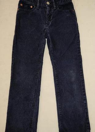 Вельветовые штаны брюки на 6-7 лет р.116-122 gap1 фото