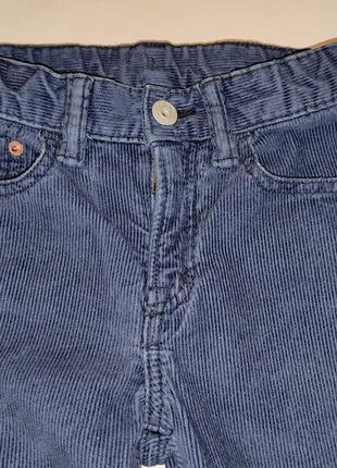 Вельветовые штаны брюки на 6-7 лет р.116-122 gap6 фото