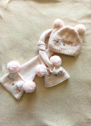 Набор шапка, шарф lc waikiki 6-8 лет