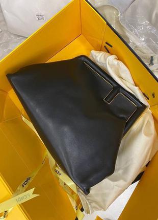 Сумка жіноча шкіряна чорна брендовий