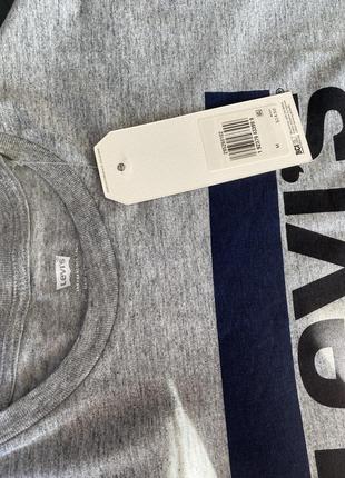 Футболка levi’s , футболка levis, серая футболка левайс5 фото