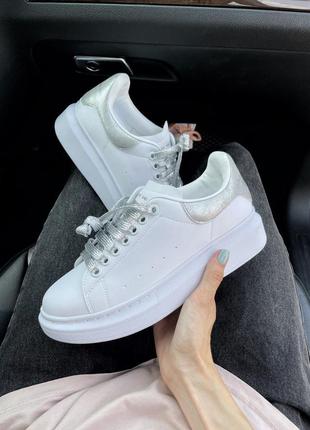 Кросівки alexander mcqueen white кросівки