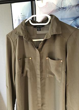 Рубашка хаки 5