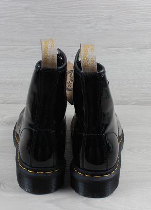 Женские лаковые ботинки dr. martens vegan, размер 41 оригинал5 фото
