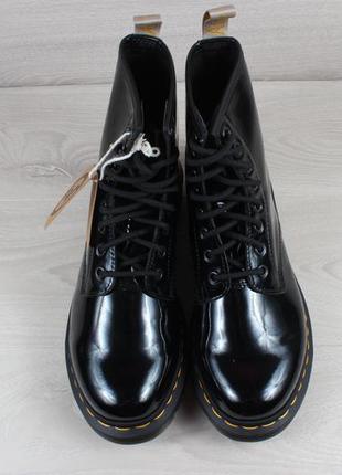 Женские лаковые ботинки dr. martens vegan, размер 41 оригинал2 фото