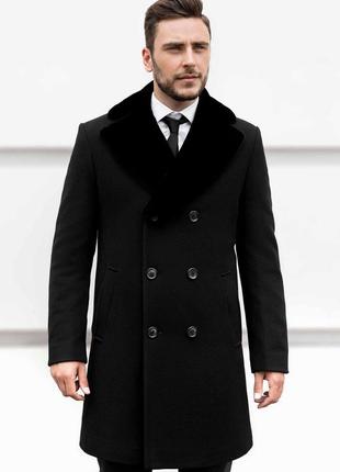 Зимнее мужское пальто s-145 (deluxe)1 фото