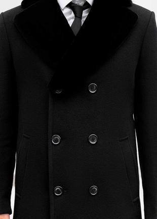 Зимнее мужское пальто s-145 (deluxe)4 фото