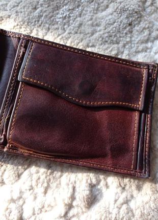 Мужской кожаный портмоне итальянского бренда6 фото