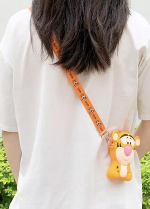 Мини сумочка,сумка через плечо ,тигрёнок сумка ,детская сумочка