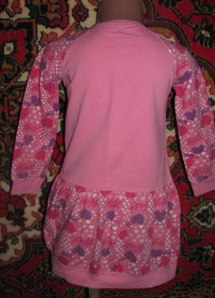 Тёплое эксклюзивное трикотажное платье с начёсом винкс winx