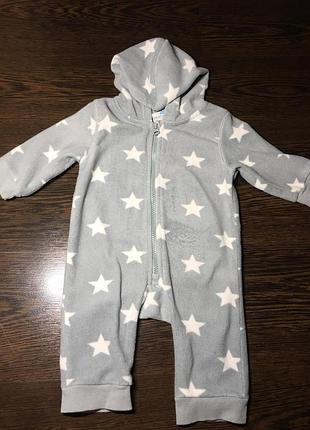 Флісовий чоловічок ромпер topomini