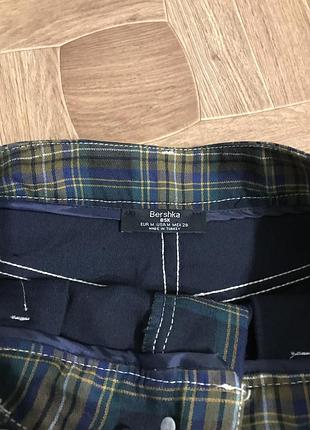Спідниця в клітку bershka 2
