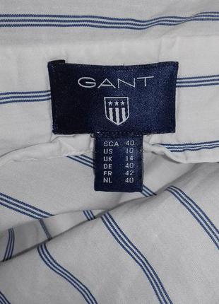 Блузка известного бренда gant,100%хлопок,р.40/l3 фото